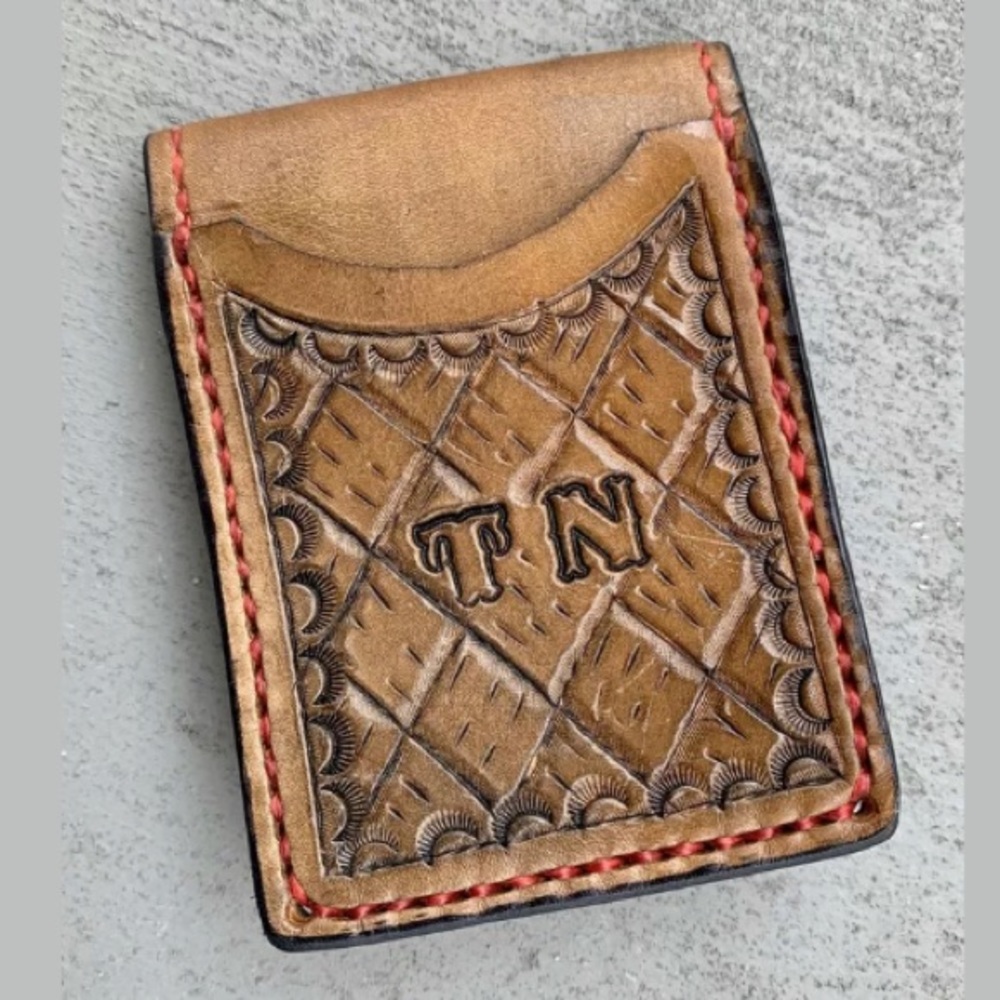 TNT Branded Leather Double-stitch Billfold/Wallet